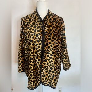Serengeti Gorgeous Leopard Coat. Size M
